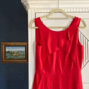 BCBG coral cocktail dress. Size 8. Excellent condition. Worn 1 time!